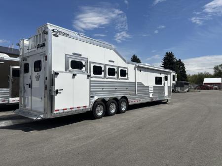 New 2027 Cimarron 4 Horse Side Load with 16'10" Outlaw Conversions LQ
