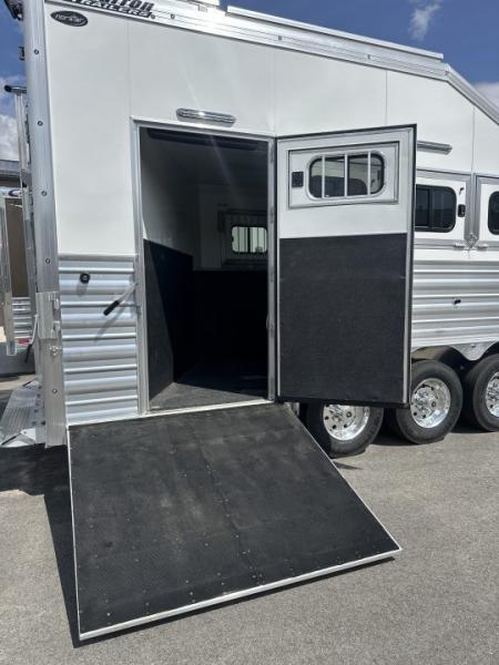 New 2027 Cimarron 4 Horse Side Load with 16'10" Outlaw Conversions LQ