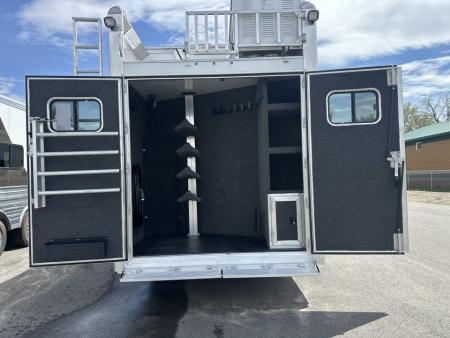 New 2027 Cimarron 4 Horse Side Load with 16'10" Outlaw Conversions LQ