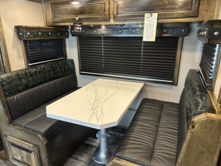 New 2027 Cimarron 4 Horse Side Load with 16'10" Outlaw Conversions LQ