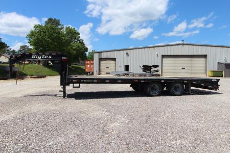 Consignment 2017 Big Tex Trailers 22GN-20BK+5MR Flatbed Trailer