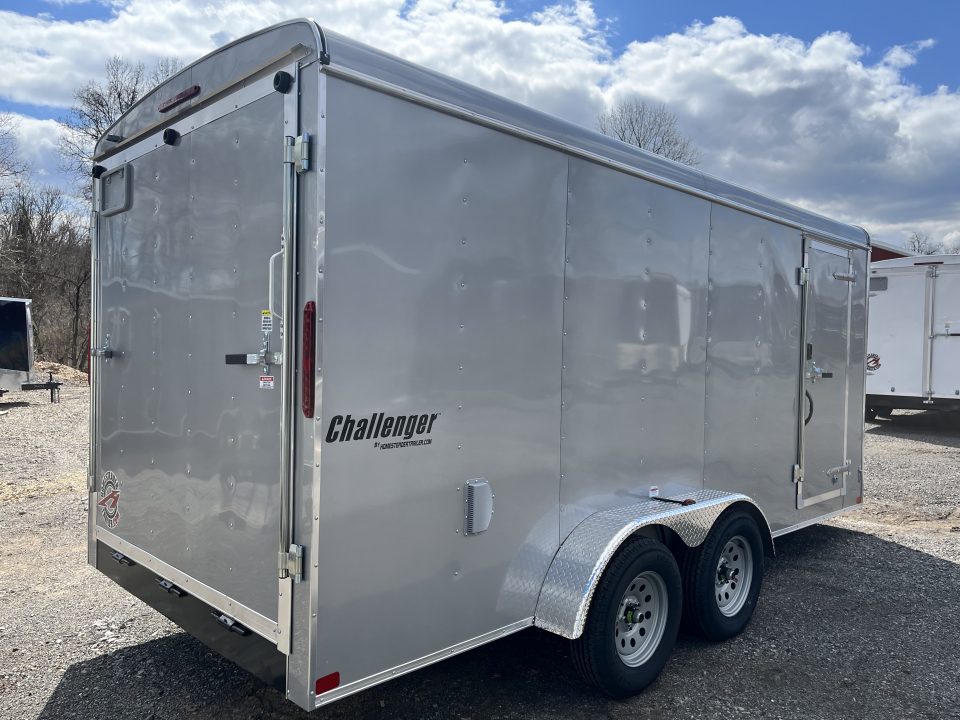 New 2026 Homesteader - 7x16 Ramp Door- SILVER