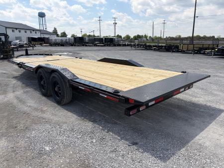 New 2026 Diamond C Trailers HXD210L24X102 (24' X 102") 23K Partial Tilt Equipment Trailer
