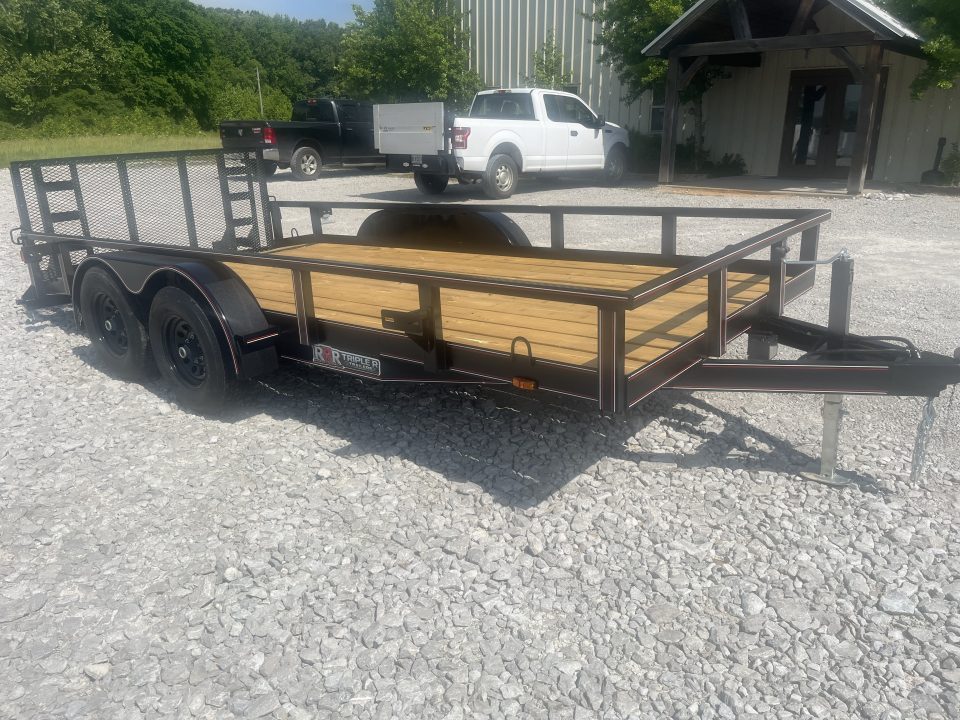 New 2026 Triple R 82X16 UTILITY 10K W/ 3' KICKER GATE