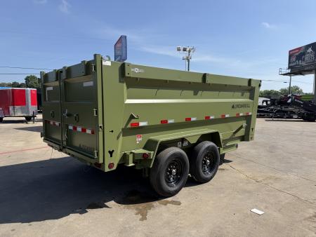 New 2026 Iron Bull DTB 7'x14'x4' Dump Trailer