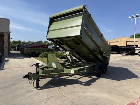 New 2026 Iron Bull DTB 7'x14'x4' Dump Trailer