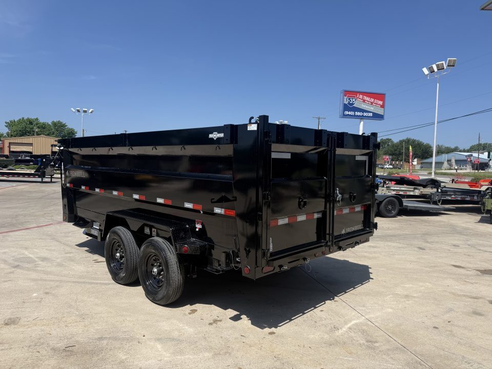 New 2026 Iron Bull DTB 7'x14'x4' Dump Trailer