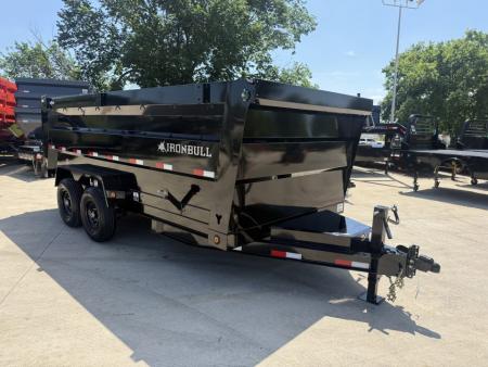 New 2026 Iron Bull DTB 7'x14'x4' Dump Trailer