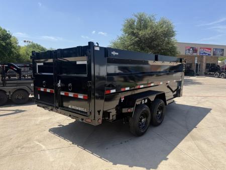 New 2026 Iron Bull DTB 7'x14'x4' Dump Trailer