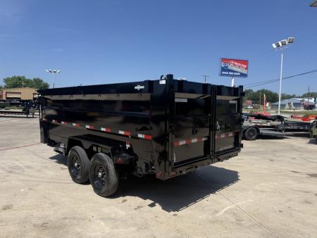 New 2026 Iron Bull DTB 7'x14'x4' Dump Trailer