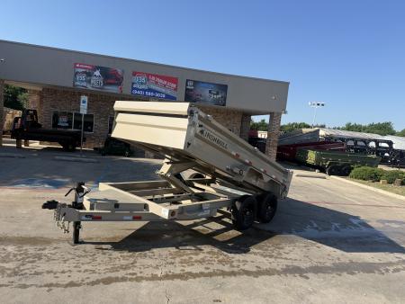 New 2026 Iron Bull DTB 7'x14'x2' Dump Trailer