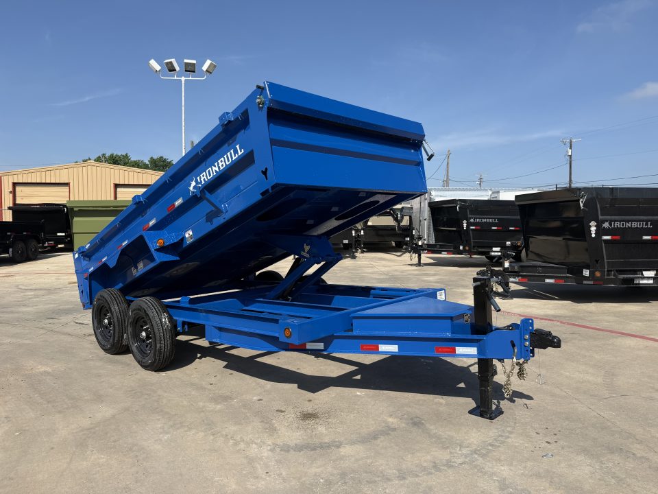 New 2026 Ironbull DTB 7'x14'x2' Dump Trailer