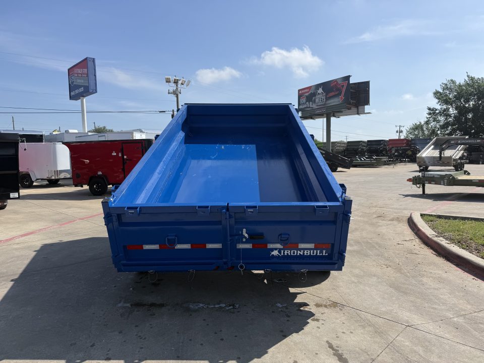 New 2026 Ironbull DTB 7'x14'x2' Dump Trailer