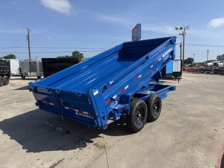 New 2026 Ironbull DTB 7'x14'x2' Dump Trailer