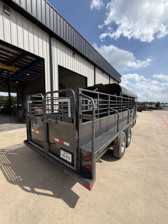 Used 2022 Delco Trailers P822 Stock / Stock Combo Trailer