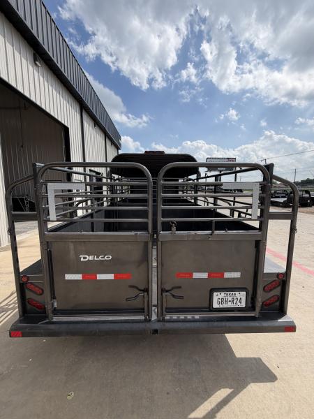 Used 2022 Delco Trailers P822 Stock / Stock Combo Trailer