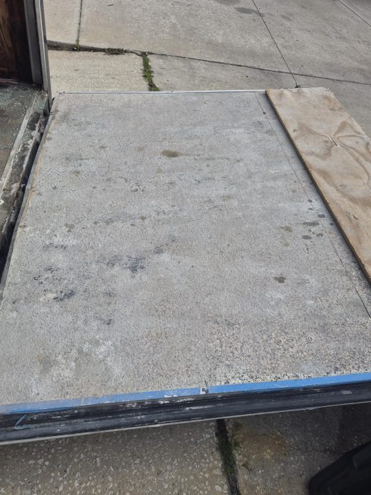 Used 2022 7x16 Black Enclosed Cargo Trailer | Tandem Axle