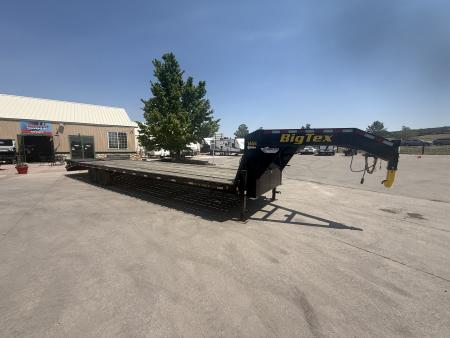 Used 2025 Big Tex Trailers 14GN-33D5A-MRBK Flatbed Trailer