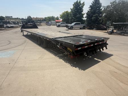 Used 2025 Big Tex Trailers 14GN-33D5A-MRBK Flatbed Trailer