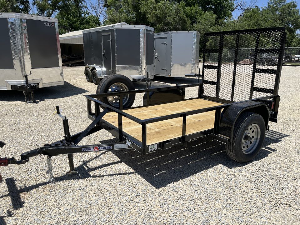 New 2026 Double A 5x8 Utility Trailer
