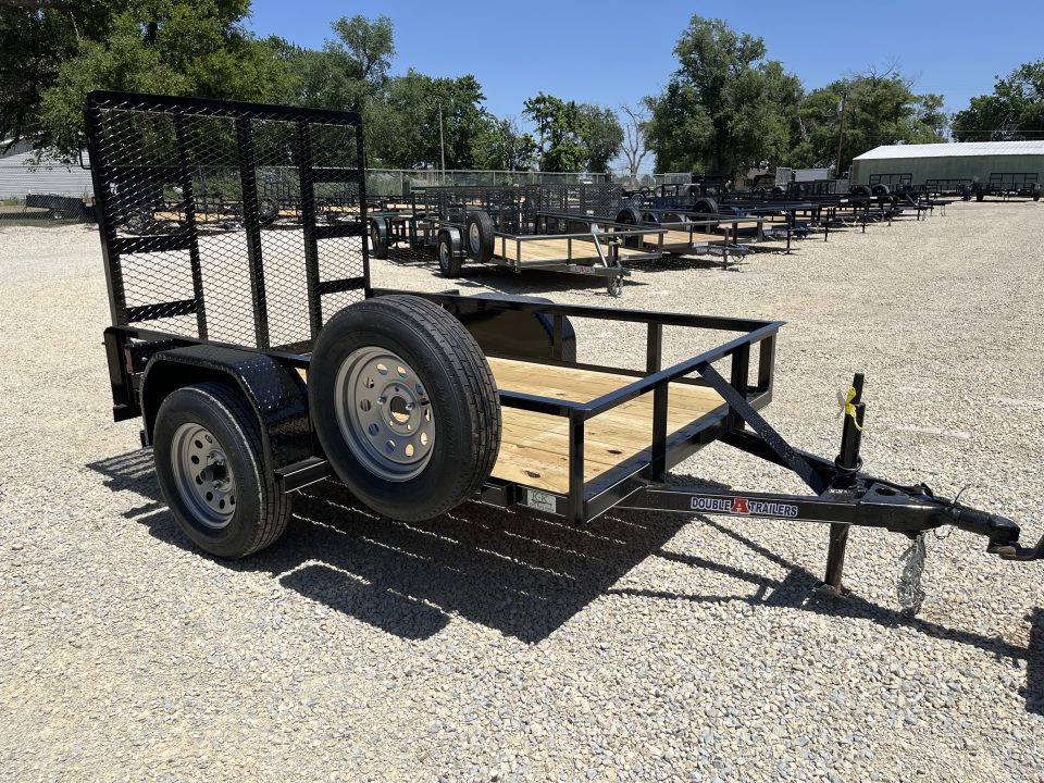 New 2026 Double A 5x8 Utility Trailer