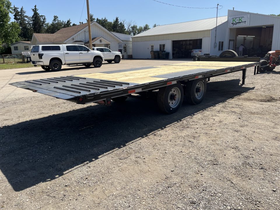 New 2026 Double A 102x24 (16+8) Tilt Trailer 20K