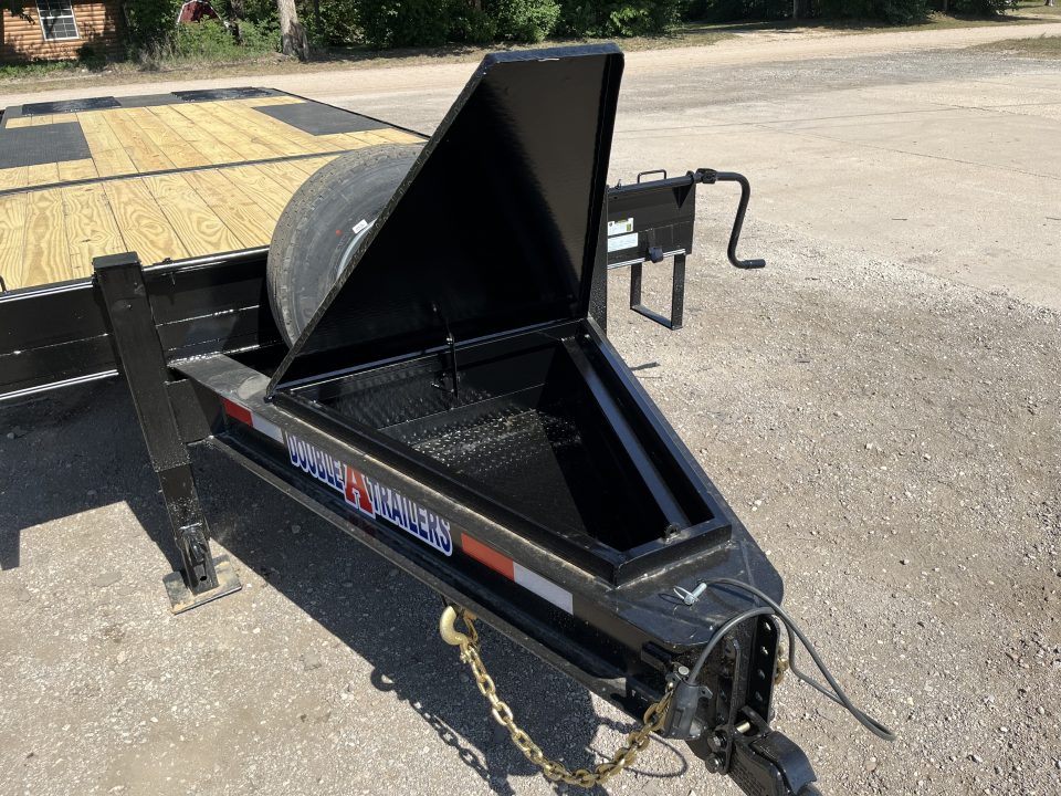 New 2026 Double A 102x24 (16+8) Tilt Trailer 20K