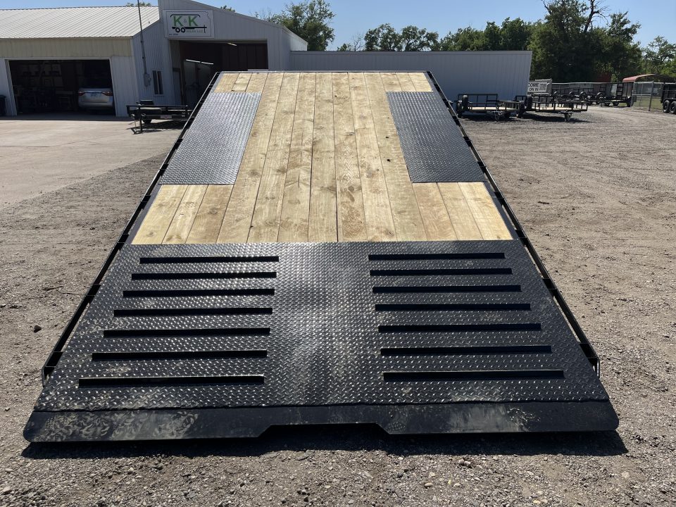 New 2026 Double A 102x24 (16+8) Tilt Trailer 20K