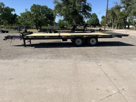 New 2026 Double A 102x24 (16+8) Tilt Trailer 20K