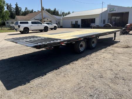 New 2026 Double A 102x24 (16+8) Tilt Trailer 20K