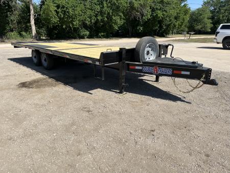 New 2026 Double A 102x24 (16+8) Tilt Trailer 20K