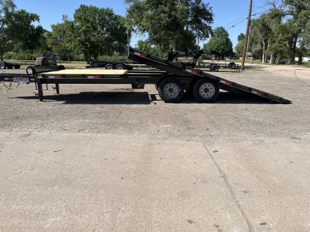 New 2026 Double A 102x24 (16+8) Tilt Trailer 20K