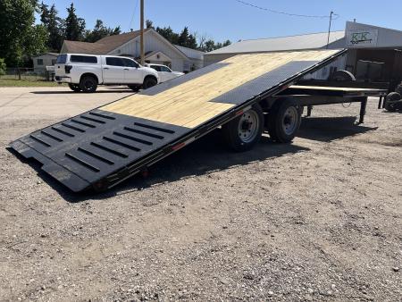 New 2026 Double A 102x24 (16+8) Tilt Trailer 20K