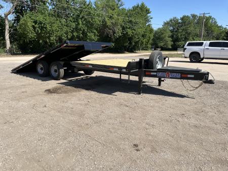 New 2026 Double A 102x24 (16+8) Tilt Trailer 20K