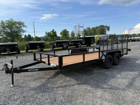 New 2027 BWISE UT-718 Utility Trailer