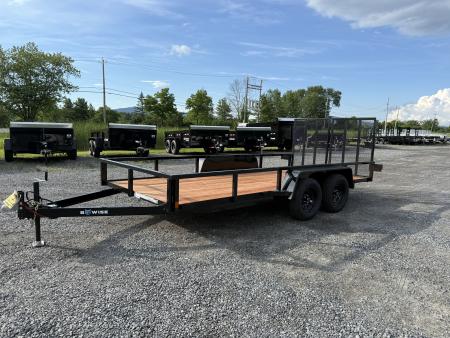 New 2027 BWISE UT-716 Utility Trailer