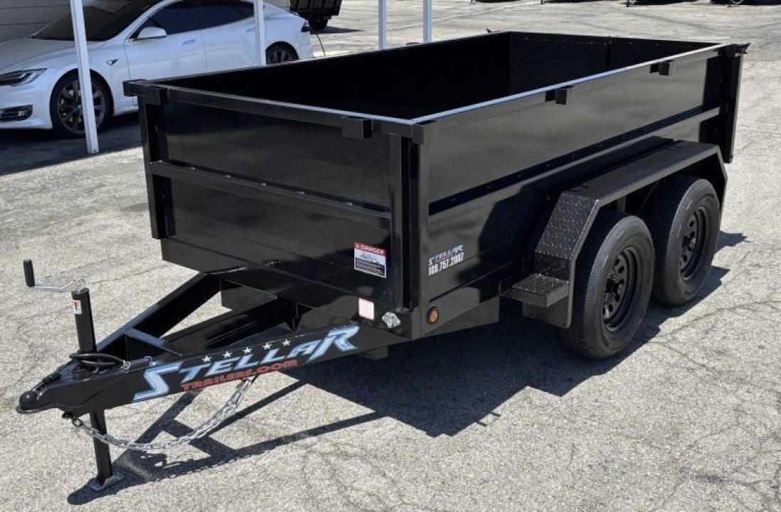 New 2027 Stellar Trailers 5x10x27 Dump Trailer