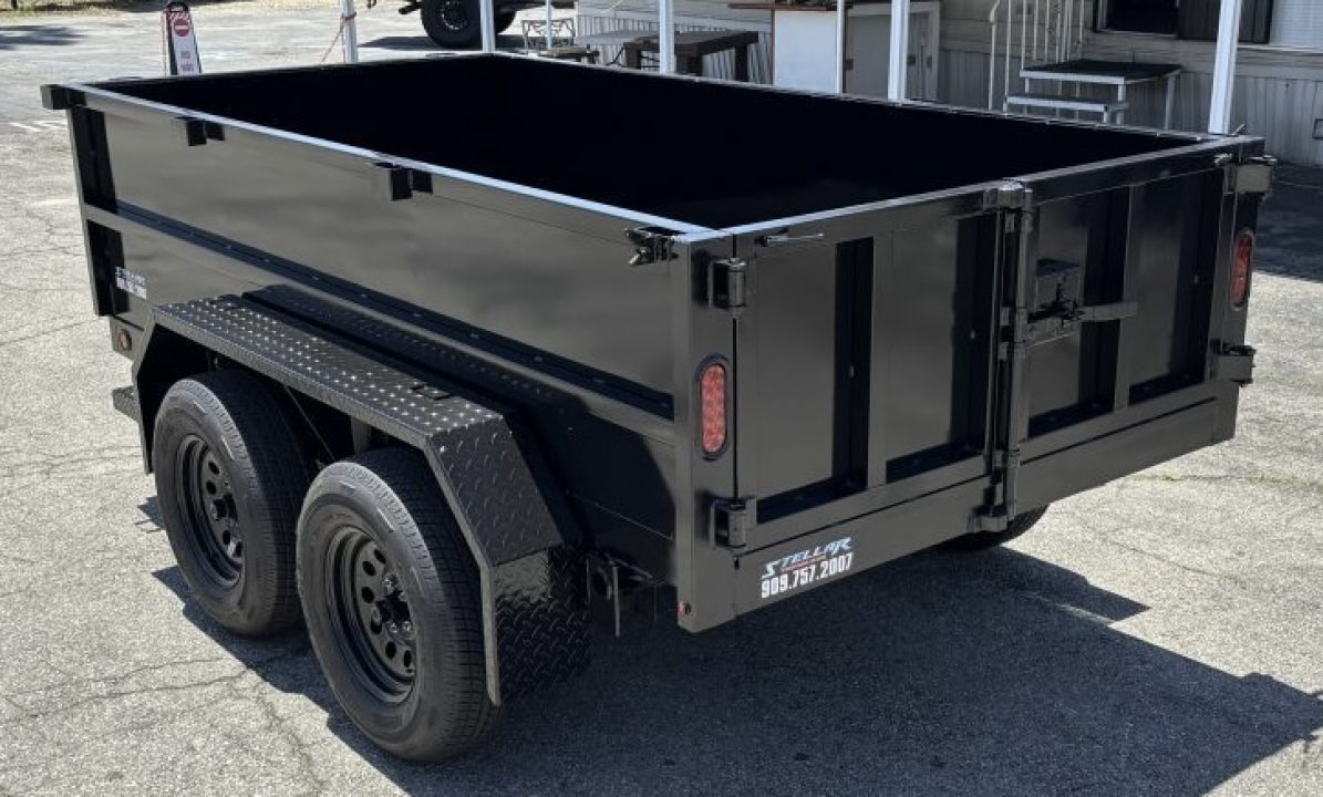 New 2027 Stellar Trailers 5x10x27 Dump Trailer