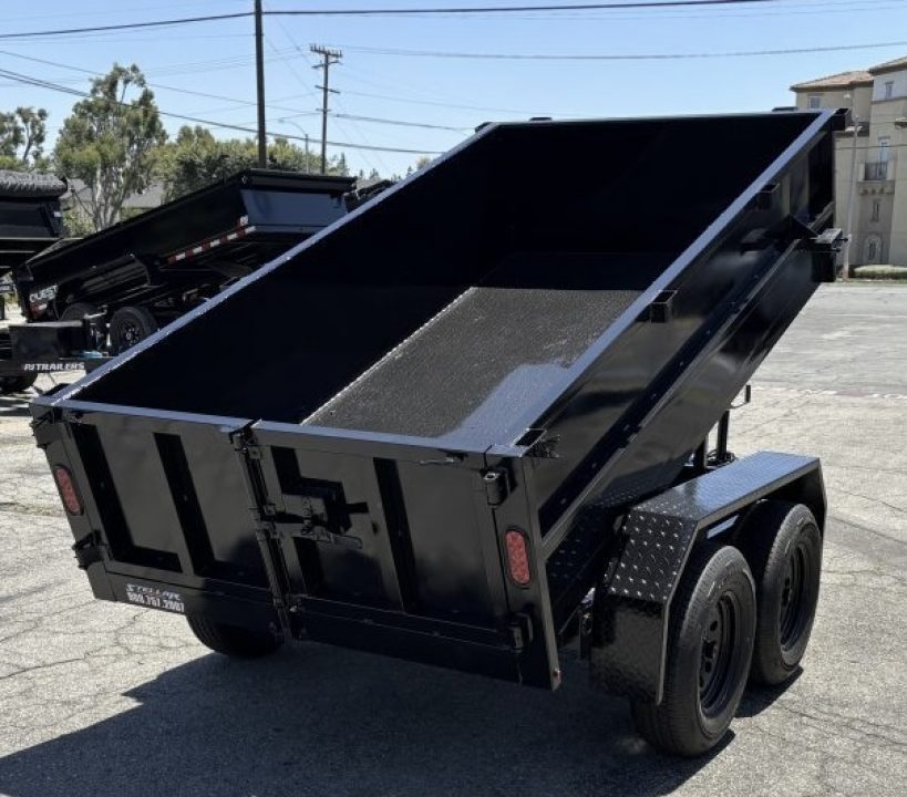 New 2027 Stellar Trailers 5x10x27 Dump Trailer
