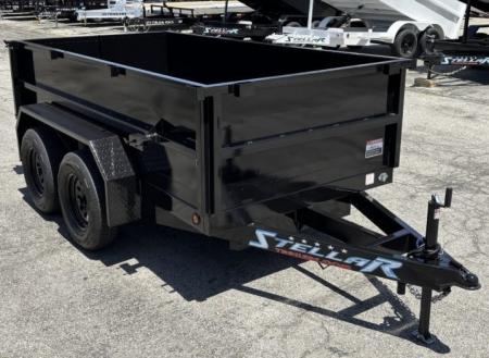 New 2027 Stellar Trailers 5x10x27 Dump Trailer