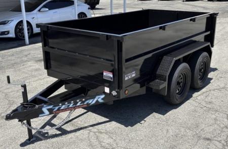 New 2027 Stellar Trailers 5x10x27 Dump Trailer