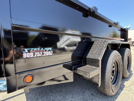 New 2027 Stellar Trailers 5x10x27 Dump Trailer