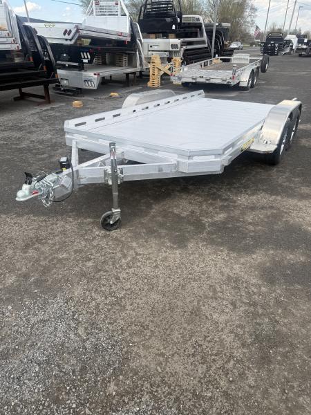 New 2027 Aluma 78"x14 Tandem Axle Utility Trailer w/ Pull Out Ramps