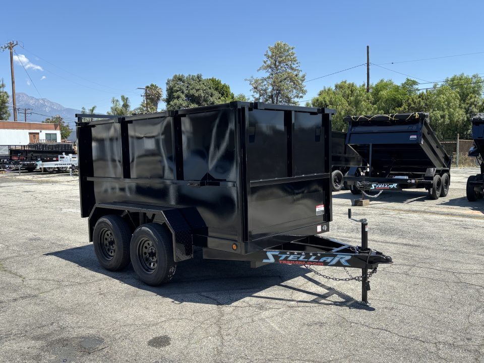 New 2027 Stellar Trailers 5x10x47 Dump Trailer