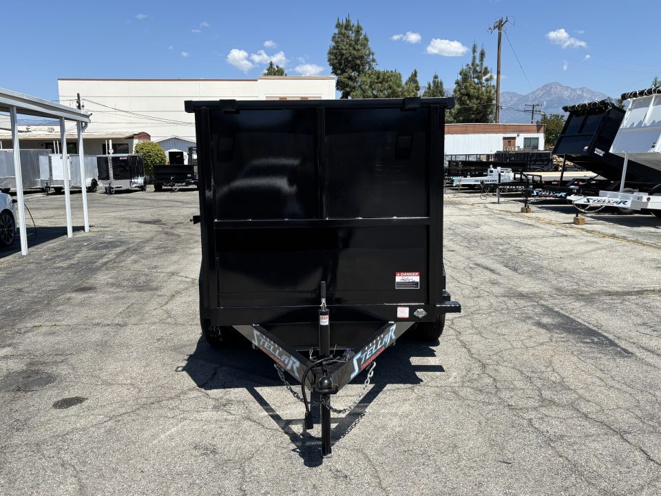 New 2027 Stellar Trailers 5x10x47 Dump Trailer