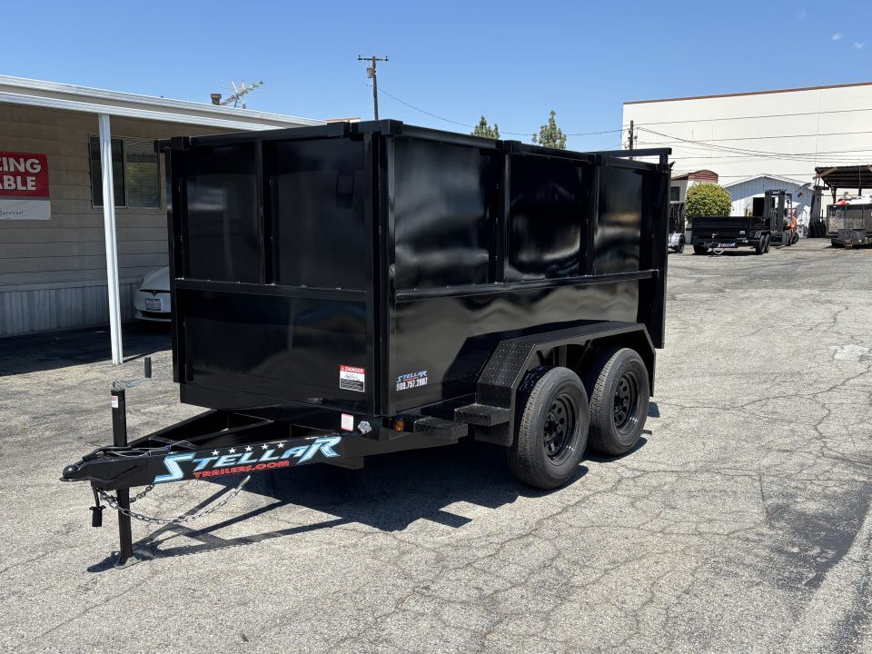 New 2027 Stellar Trailers 5x10x47 Dump Trailer