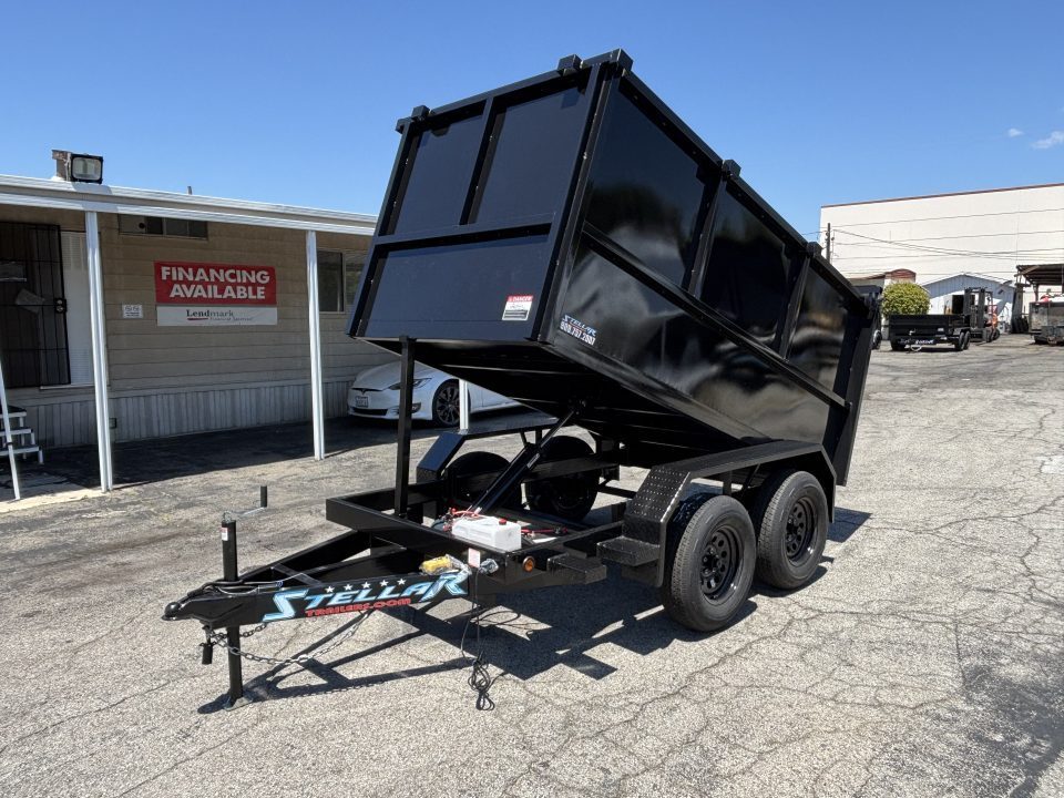 New 2027 Stellar Trailers 5x10x47 Dump Trailer