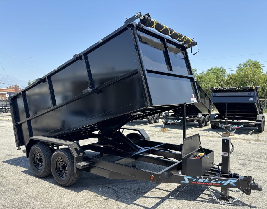 New 2027 Stellar Trailers 5x10x47 Dump Trailer