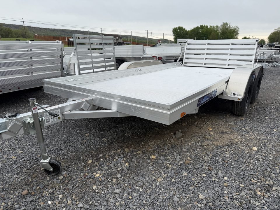 New 2027 Aluma 78x14 Tandem Edge Series Utility Trailer