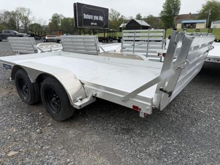 New 2027 Aluma 78x14 Tandem Edge Series Utility Trailer